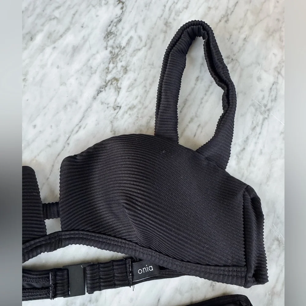 ONIA Black Bikini Set Small - Picture 2 of 5